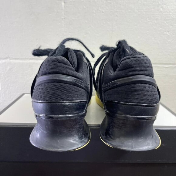 Reebok Legacy Lifter BS9665 Black Neon Volt Green Training Sneaker Shoes Mens 12 - Picture 6 of 12